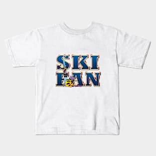 Ski Fan Kids T-Shirt